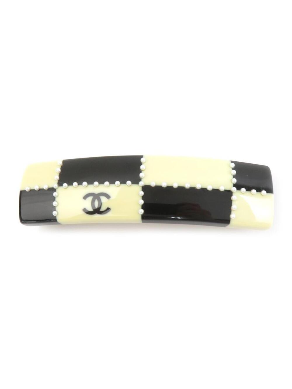 Auth Chanel Cc Logo Barrette Hair Clip #293948C29B